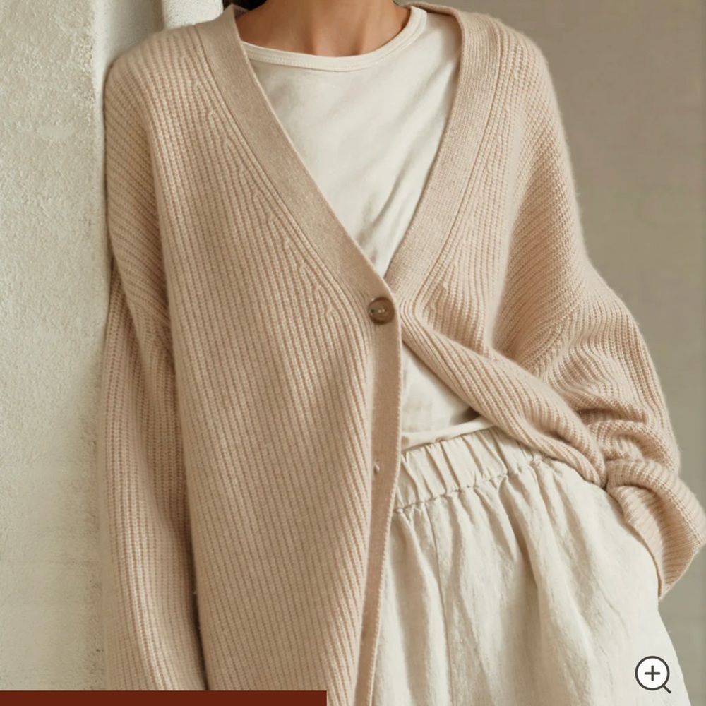 Jenni Kayne cashmere cocoon cardigan.